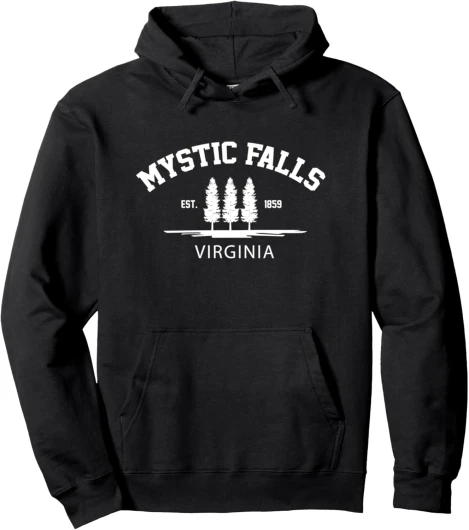 Mystic Falls Virginia Pullover Hoodie